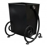 Кованная урна для мусора Волна