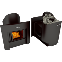 Печь для бани Grill’D Aurora 160 window black