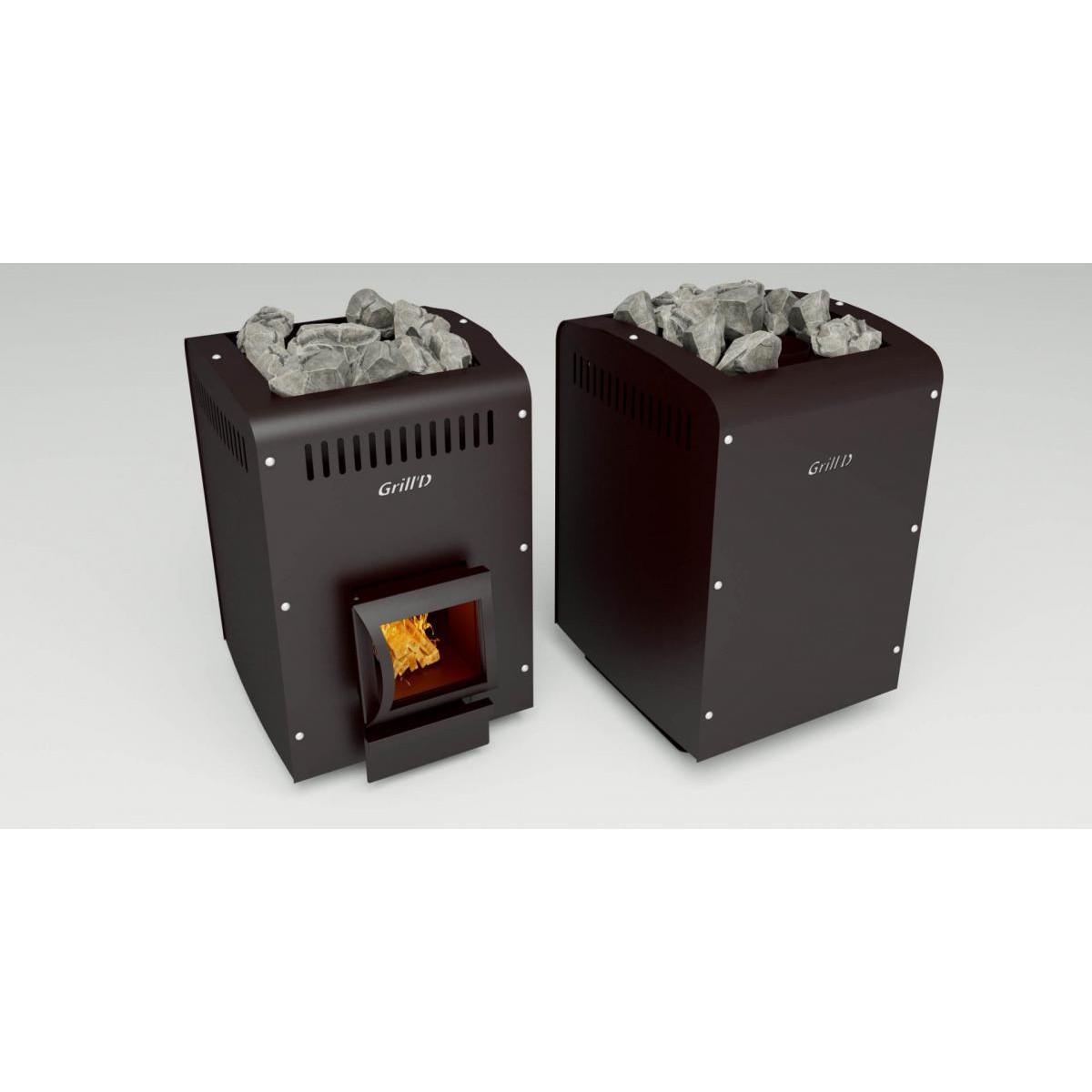 Печь для бани Grill’D Optima 150 short black