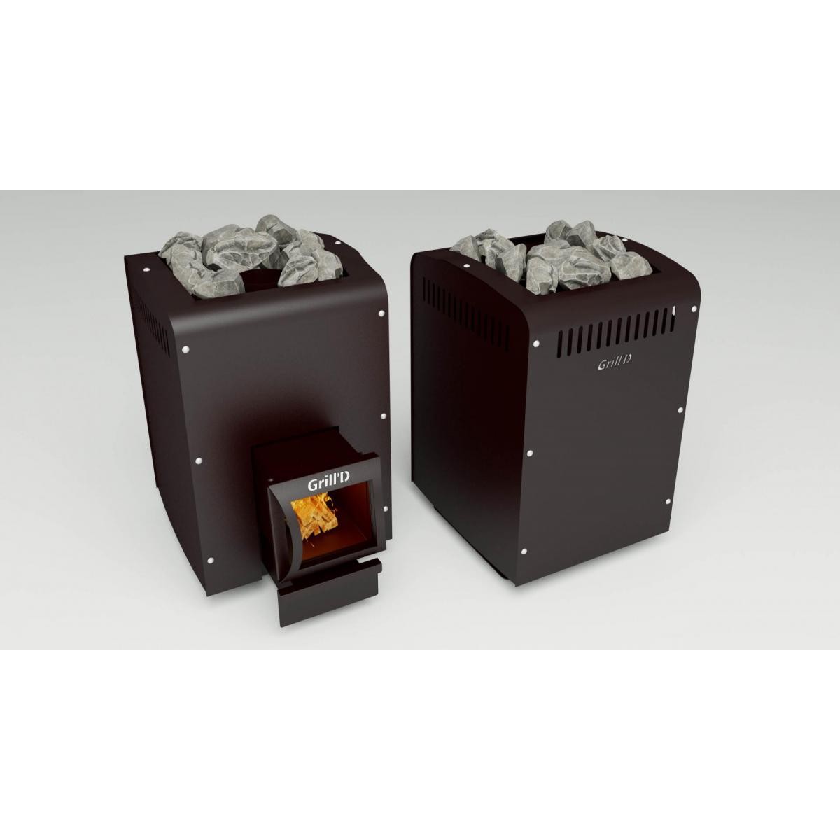 Печь для бани Grill’D Optima 150 long black