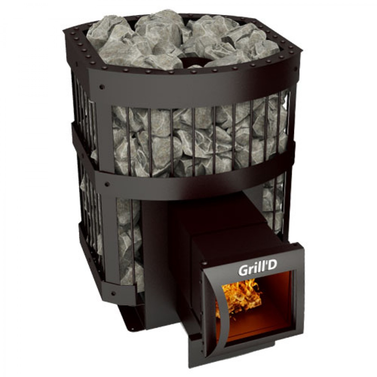 Печь для бани Grill’D Leo II 130 long black