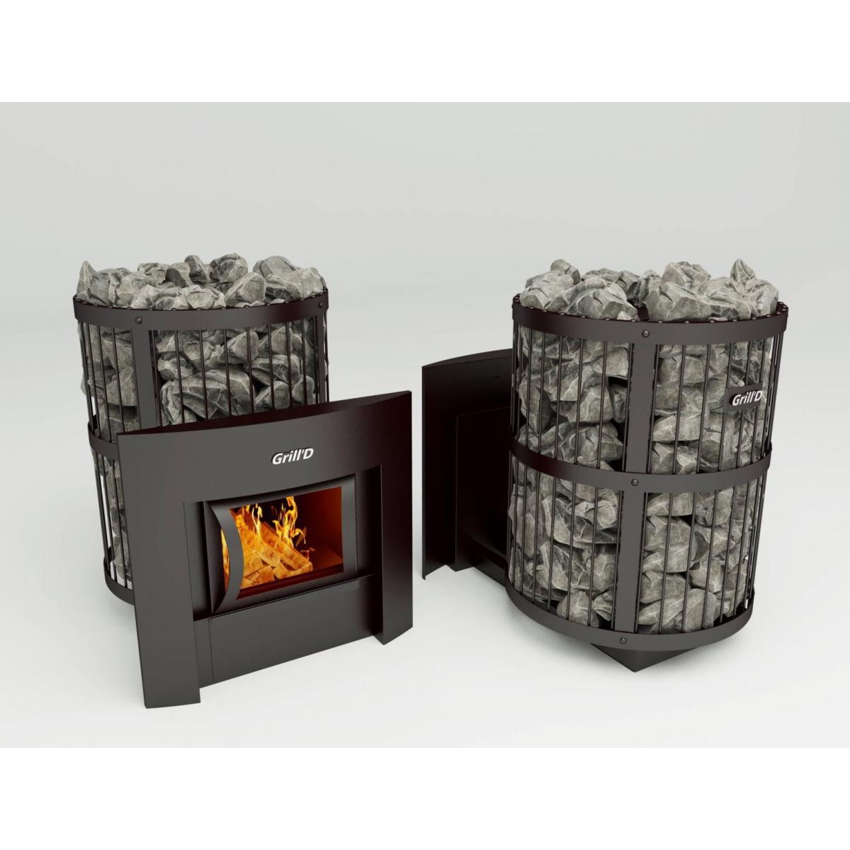 Печь для бани Grill’D Leo II 130 window black